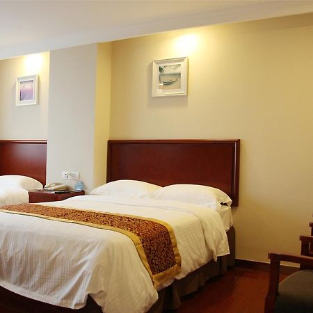 Greentree Inn Jiangsu Suqian Yiwu Business Center Fukang Avenue Express Hotel מראה חיצוני תמונה