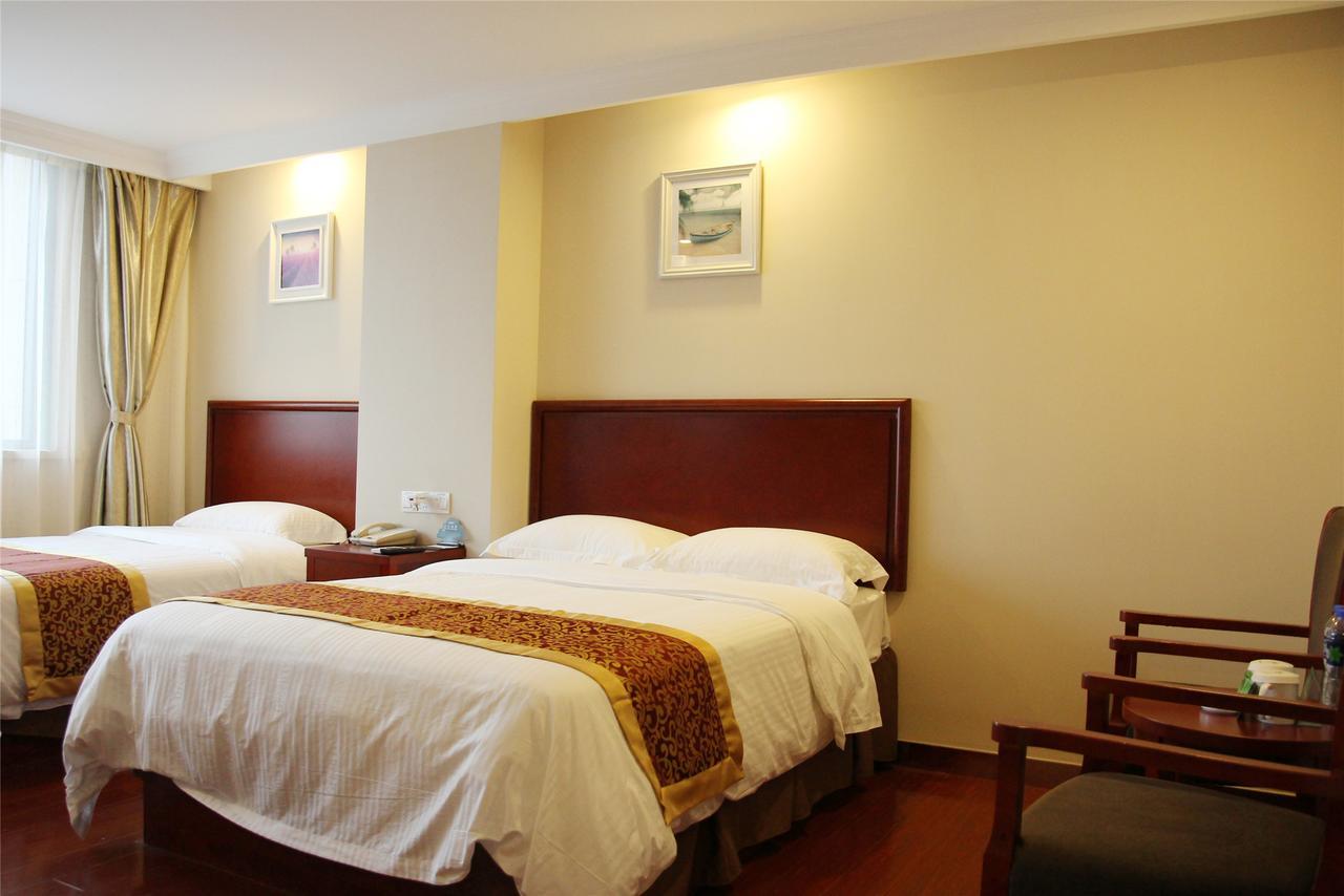 Greentree Inn Jiangsu Suqian Yiwu Business Center Fukang Avenue Express Hotel מראה חיצוני תמונה