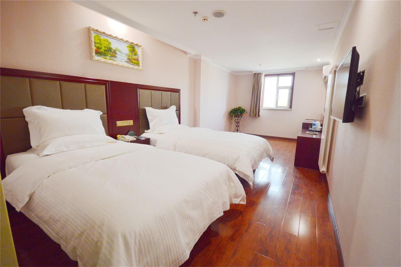 Greentree Inn Jiangsu Suqian Yiwu Business Center Fukang Avenue Express Hotel מראה חיצוני תמונה