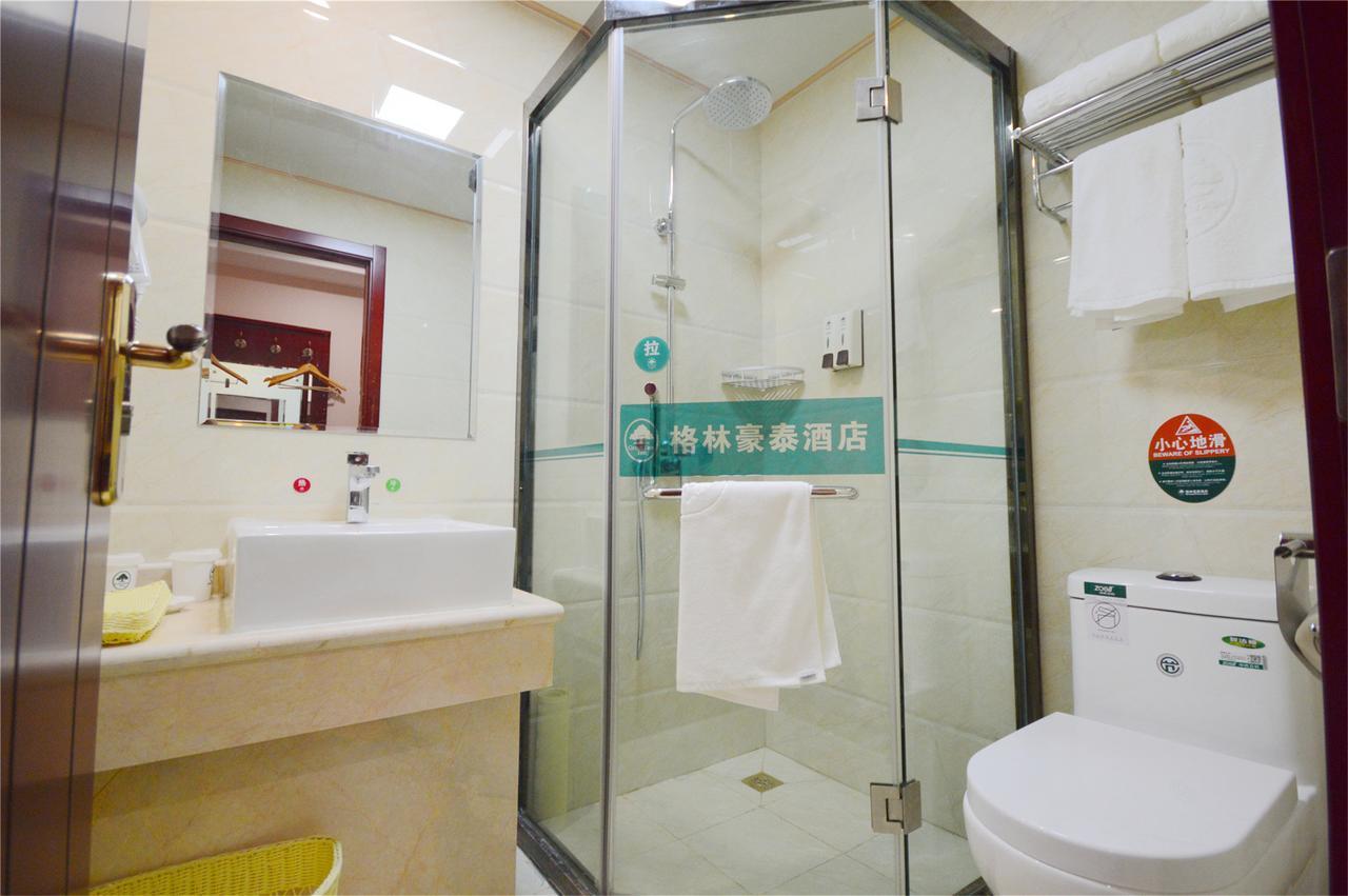 Greentree Inn Jiangsu Suqian Yiwu Business Center Fukang Avenue Express Hotel מראה חיצוני תמונה