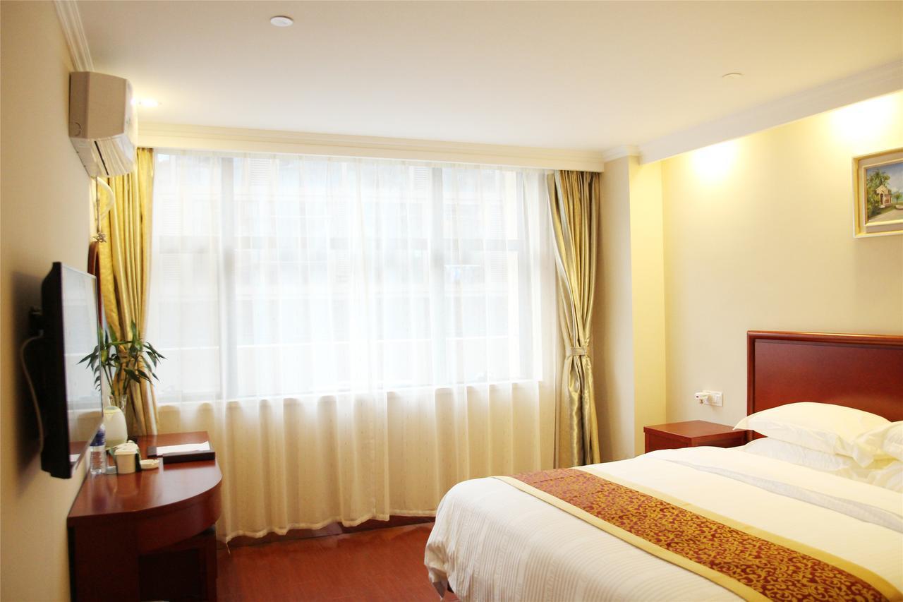 Greentree Inn Jiangsu Suqian Yiwu Business Center Fukang Avenue Express Hotel מראה חיצוני תמונה